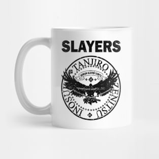 DEMON SLAYER: THE SLAYERS LOGO (GRUNGE STYLE) Mug